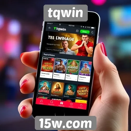 Desempenho do site de tqwin em dispositivos móveis